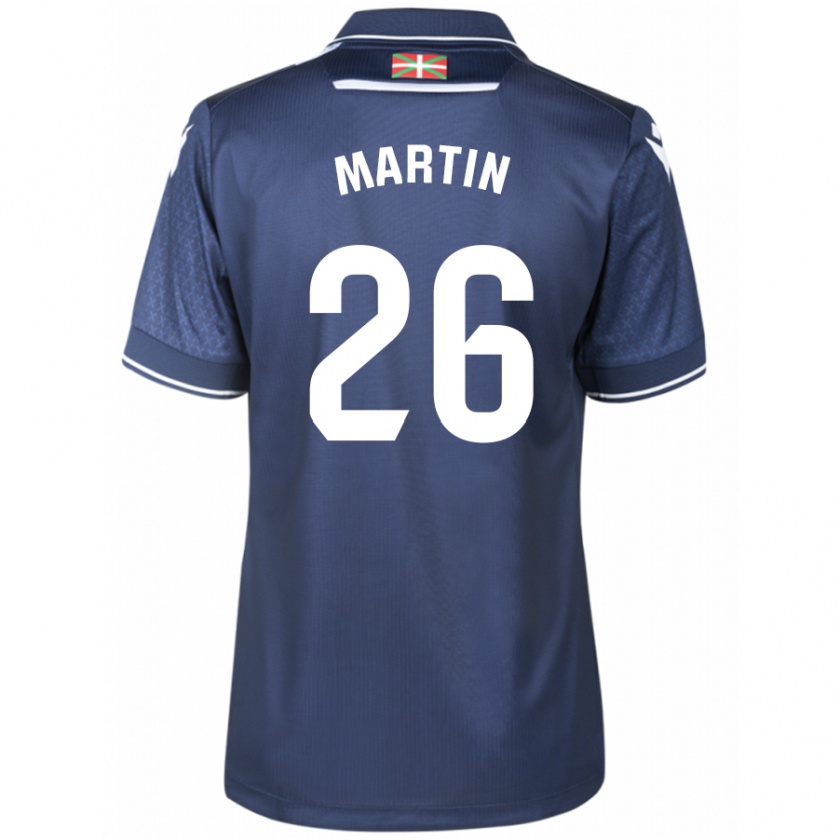 Kandiny Kinderen Jon Martín #26 Marine Uitshirt Uittenue 2023/24 T-Shirt België