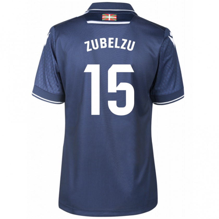 Kandiny Bambino Maglia Julen Zubelzu #15 Marina Militare Kit Gara Away 2023/24 Maglietta