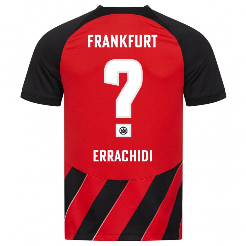 Kandiny Herren Youness Errachidi #0 Rot Schwarz Heimtrikot Trikot 2023/24 T-Shirt Österreich