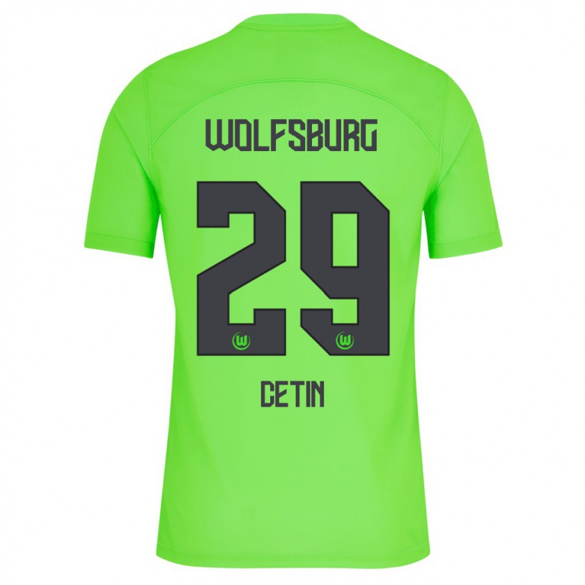 Kandiny Herren Erkan Cetin #29 Grün Heimtrikot Trikot 2023/24 T-Shirt Österreich