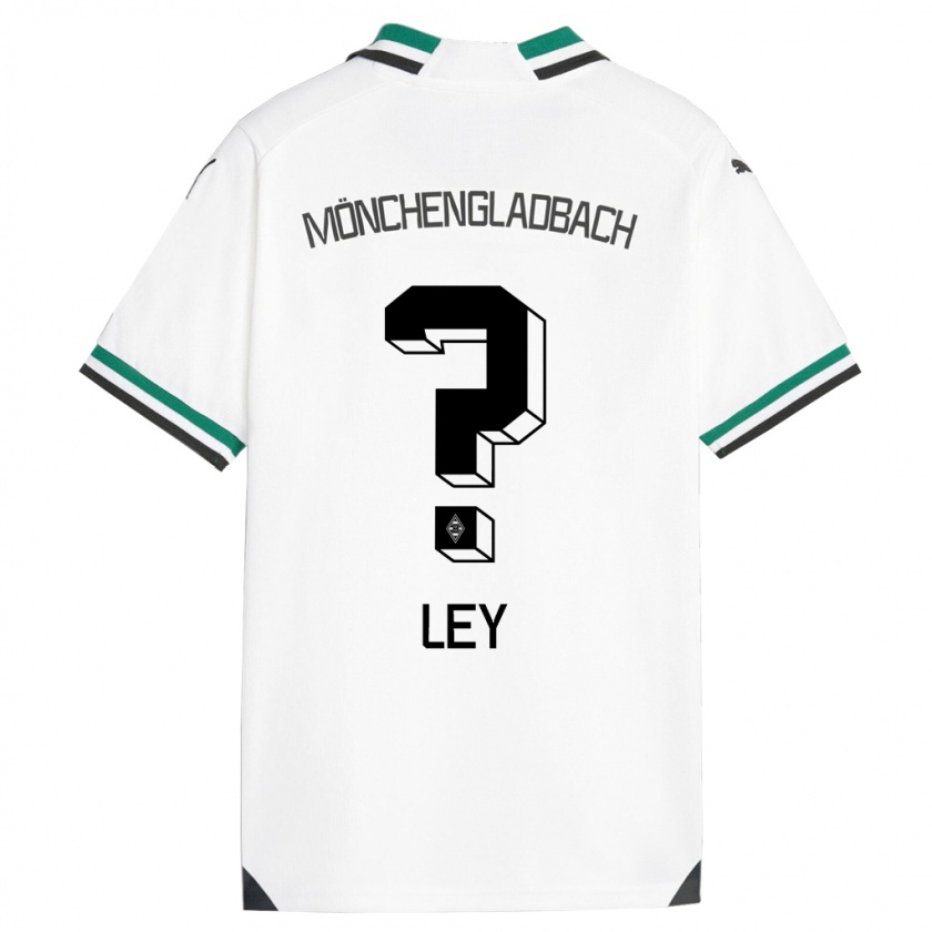 Kandiny Heren Marlon Ley #0 Wit Groen Thuisshirt Thuistenue 2023/24 T-Shirt België