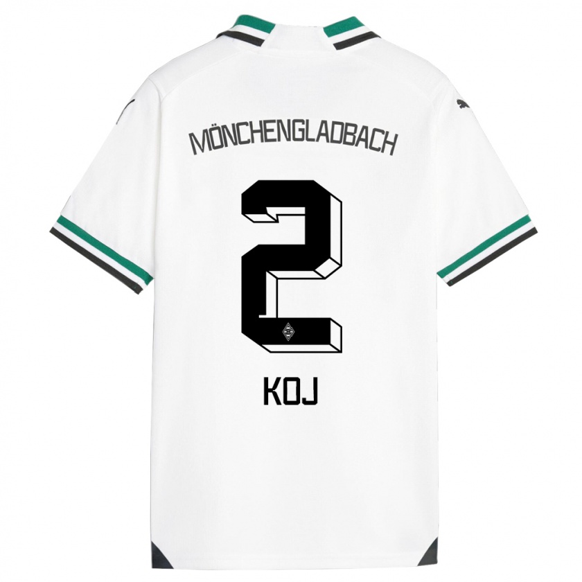 Kandiny Herren Julia Koj #2 Weiß Grün Heimtrikot Trikot 2023/24 T-Shirt Österreich