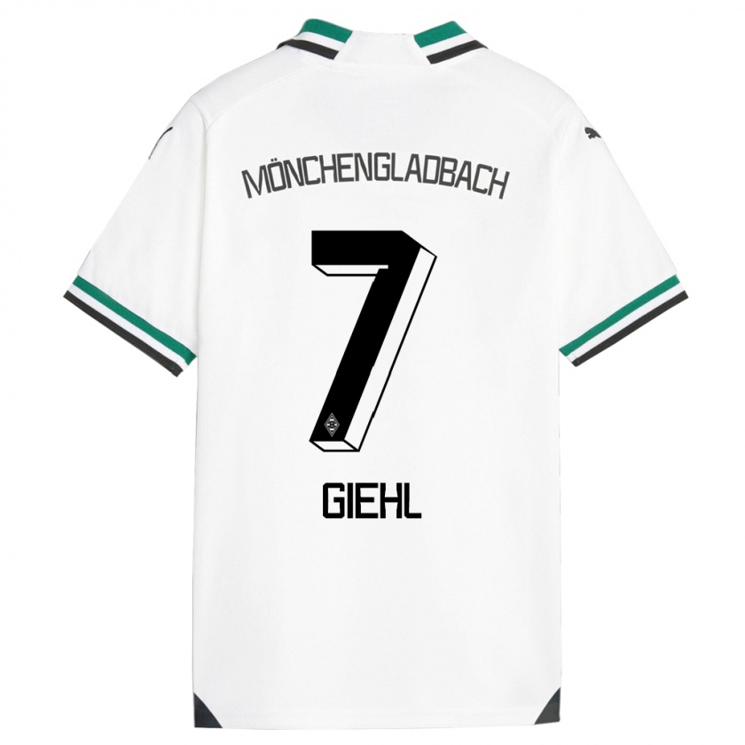 Kandiny Uomo Maglia Madita Giehl #7 Bianco Verde Kit Gara Home 2023/24 Maglietta