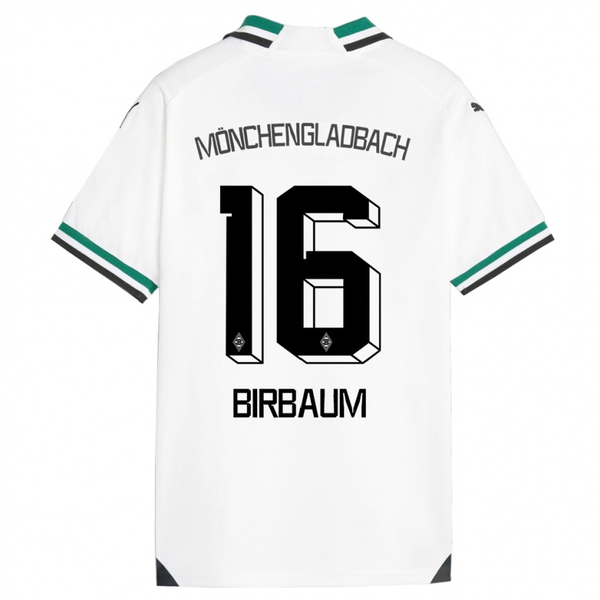 Kandiny Heren Anne Birbaum #16 Wit Groen Thuisshirt Thuistenue 2023/24 T-Shirt België