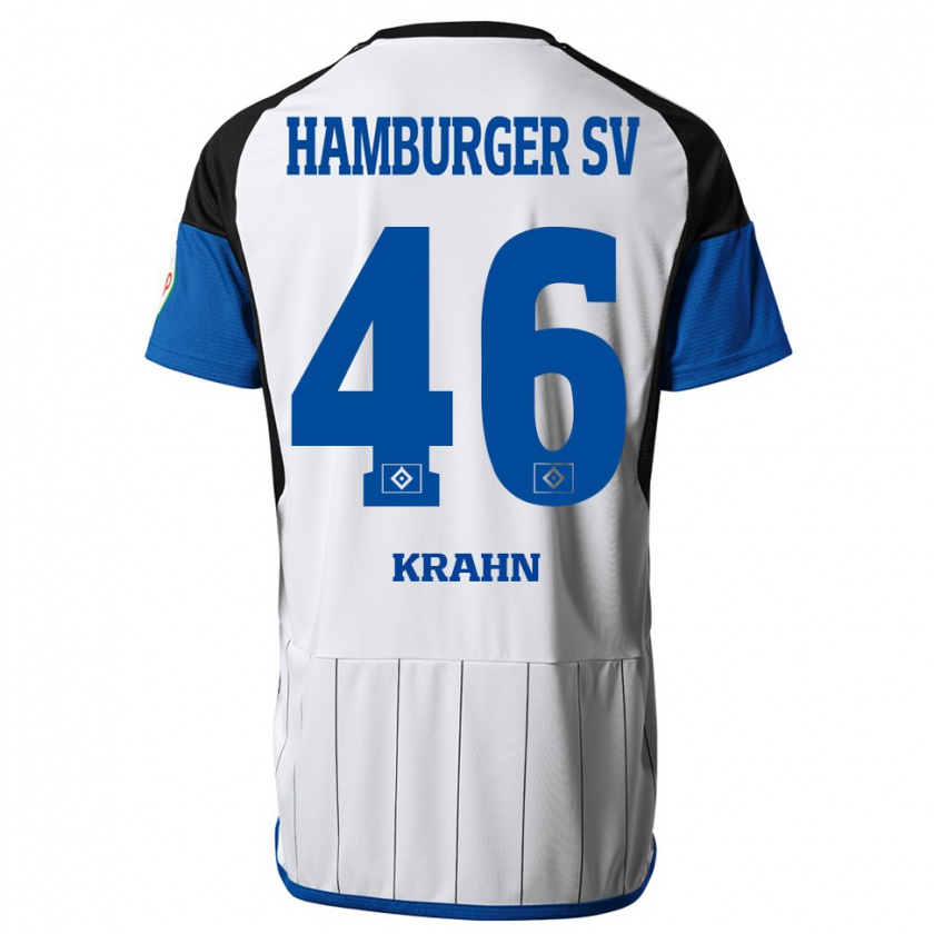 Kandiny Herren Elijah Krahn #46 Weiß Heimtrikot Trikot 2023/24 T-Shirt Österreich