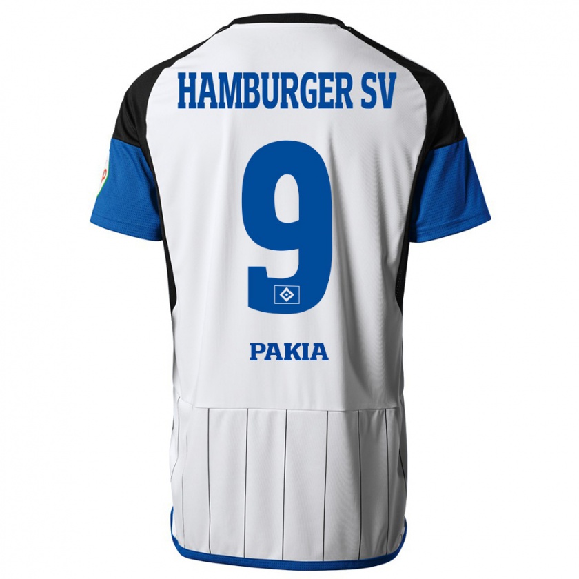 Kandiny Uomo Maglia Ware Pakia #9 Bianco Kit Gara Home 2023/24 Maglietta