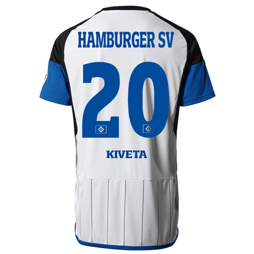 Kandiny Uomo Maglia Glory Kiveta #20 Bianco Kit Gara Home 2023/24 Maglietta