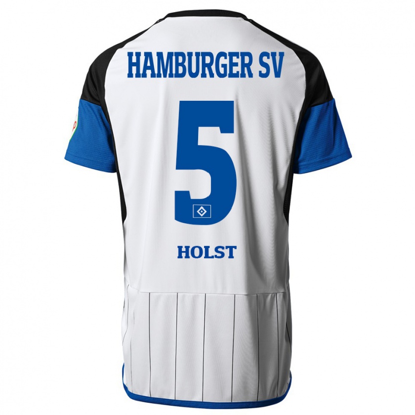 Kandiny Herren Evelyn Holst #5 Weiß Heimtrikot Trikot 2023/24 T-Shirt Österreich