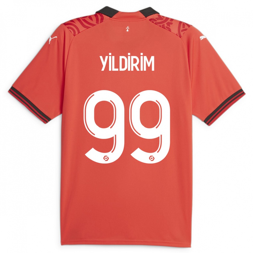 Kandiny Herren Bertuğ Yıldırım #99 Rot Heimtrikot Trikot 2023/24 T-Shirt Österreich