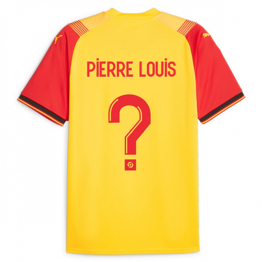 Kandiny Heren Dayana Pierre-Louis #0 Geel Thuisshirt Thuistenue 2023/24 T-Shirt België