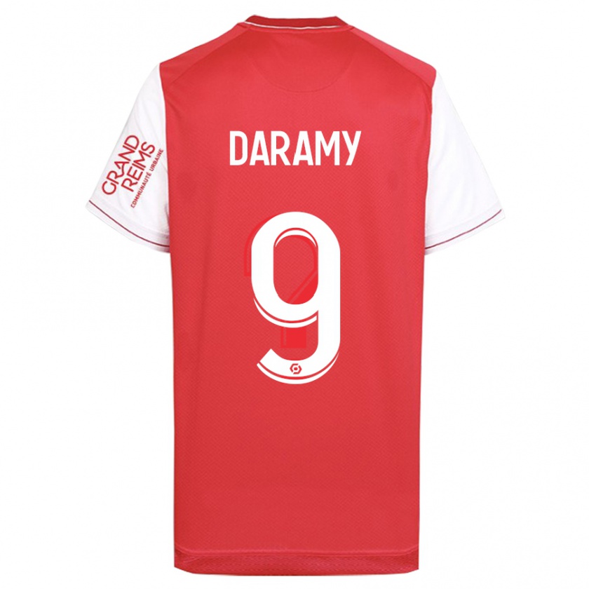 Kandiny Hombre Camiseta Mohamed Daramy #9 Rojo 1ª Equipación 2023/24 La Camisa