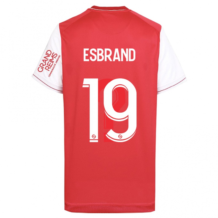 Kandiny Hombre Camiseta Josh Wilson-Esbrand #19 Rojo 1ª Equipación 2023/24 La Camisa