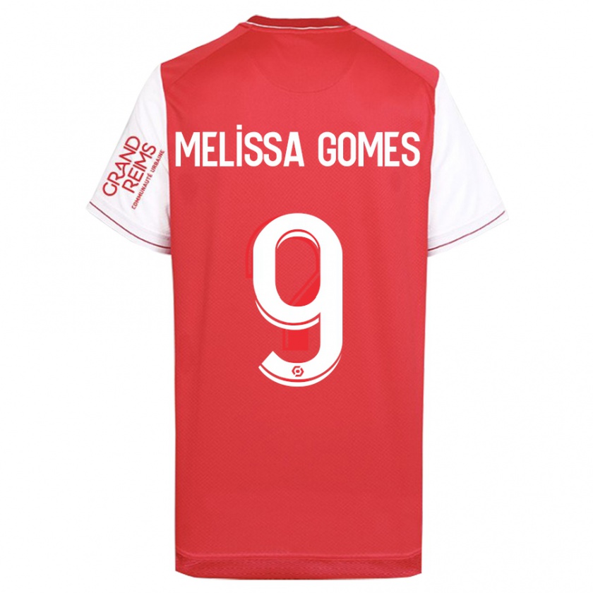 Kandiny Hombre Camiseta Melissa Ferreira Gomes #9 Rojo 1ª Equipación 2023/24 La Camisa