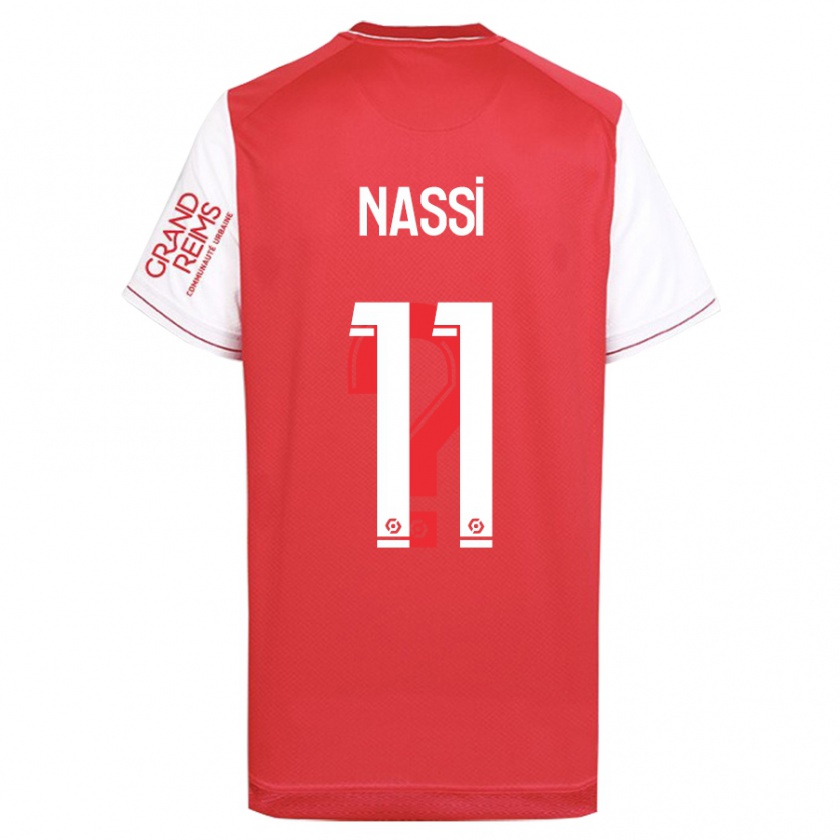 Kandiny Uomo Maglia Jade Nassi #11 Rosso Kit Gara Home 2023/24 Maglietta