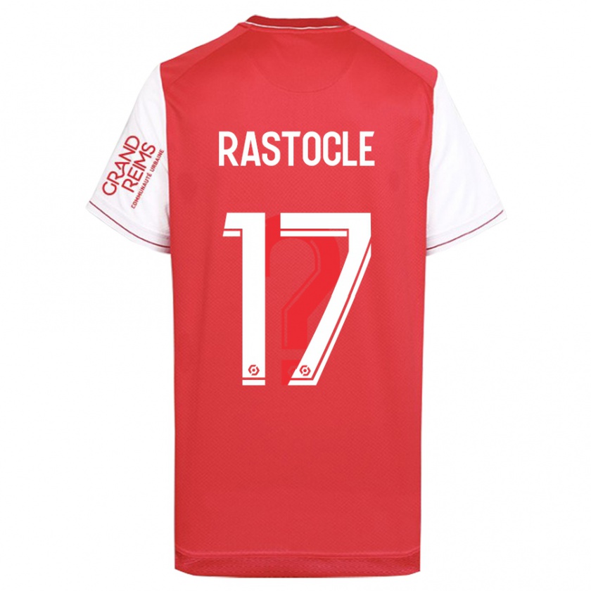 Kandiny Heren Jade Rastocle #17 Rood Thuisshirt Thuistenue 2023/24 T-Shirt België