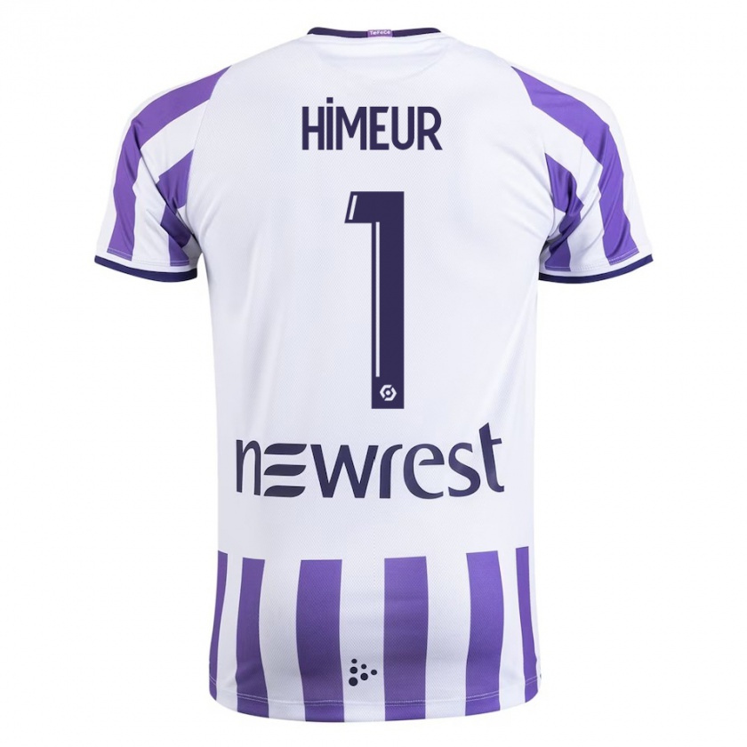 Kandiny Hombre Camiseta Thomas Himeur #1 Blanco 1ª Equipación 2023/24 La Camisa