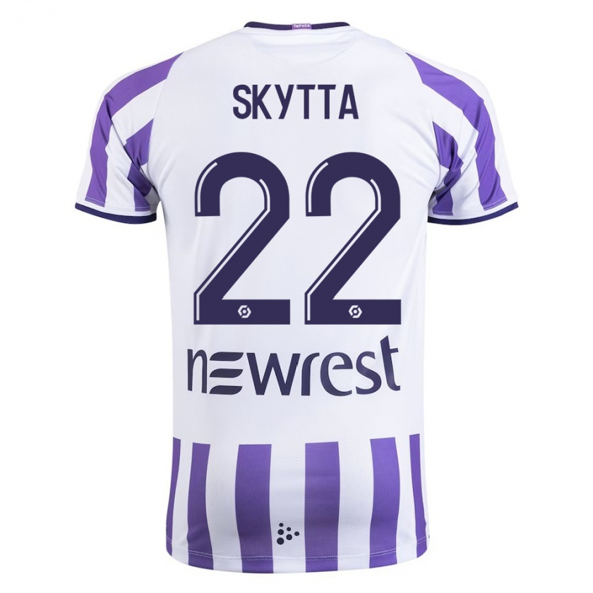 Kandiny Uomo Maglia Naatan Skyttä #22 Bianco Kit Gara Home 2023/24 Maglietta