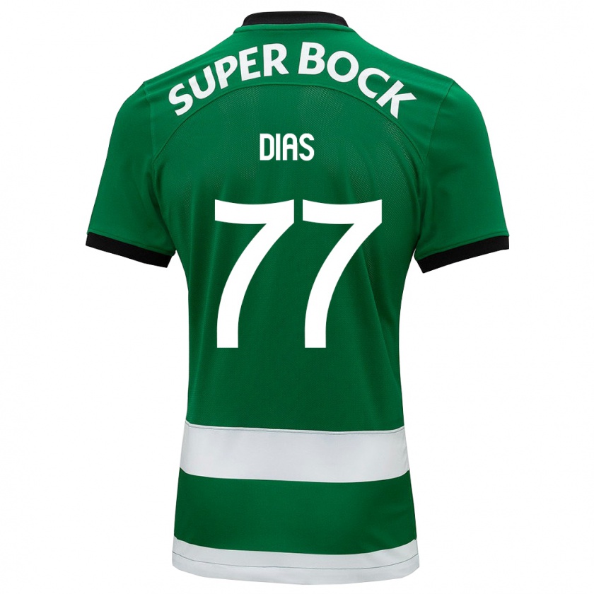 Kandiny Uomo Maglia Lucas Dias #77 Verde Kit Gara Home 2023/24 Maglietta