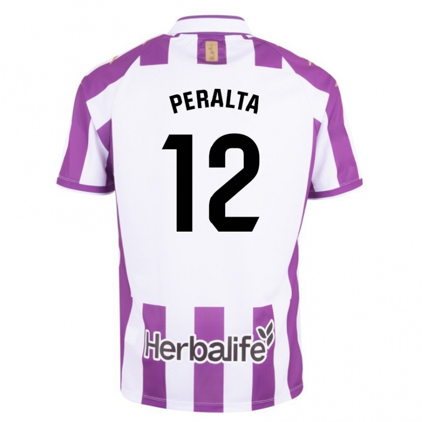 Kandiny Heren Fernando Peralta #12 Paars Thuisshirt Thuistenue 2023/24 T-Shirt België