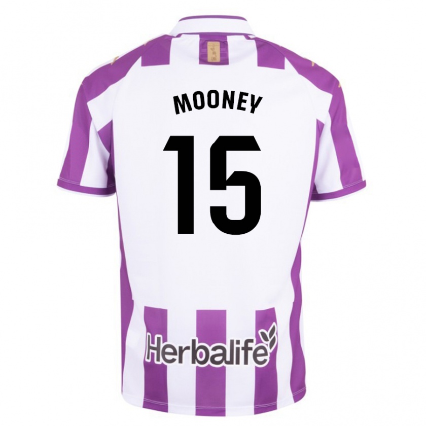 Kandiny Męski Fionn Mooney #15 Purpurowy Domowa Koszulka 2023/24 Koszulki Klubowe