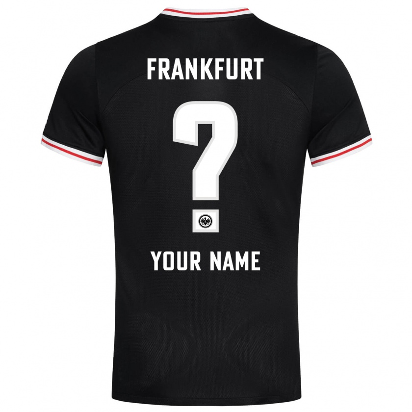 Kandiny Herren Ihren Namen #0 Schwarz Auswärtstrikot Trikot 2023/24 T-Shirt Österreich