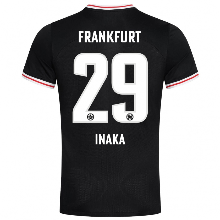 Kandiny Heren Arthur Inaka #29 Zwart Uitshirt Uittenue 2023/24 T-Shirt België