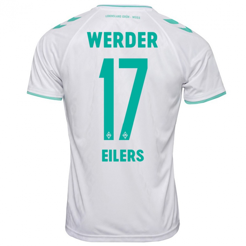 Kandiny Herren Jonas Eilers #17 Weiß Auswärtstrikot Trikot 2023/24 T-Shirt Österreich