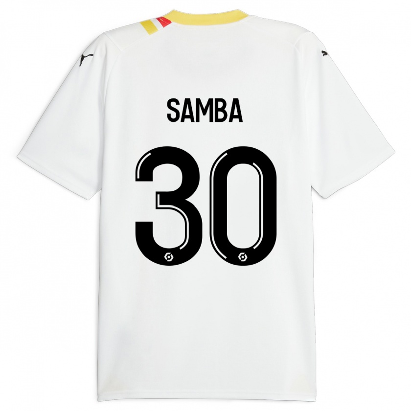 Kandiny Uomo Maglia Brice Samba #30 Nero Kit Gara Away 2023/24 Maglietta