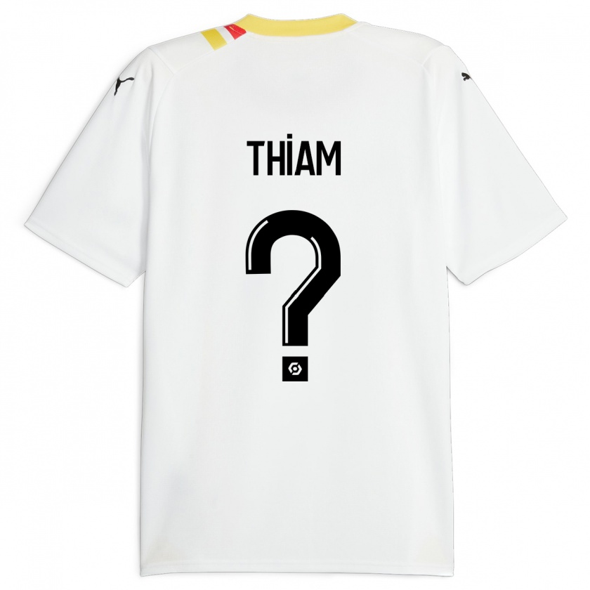 Kandiny Herren Mamadou Thiam #0 Schwarz Auswärtstrikot Trikot 2023/24 T-Shirt Österreich