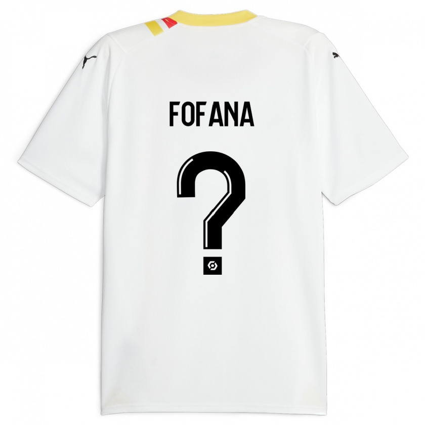 Kandiny Herren Rayan Fofana #0 Schwarz Auswärtstrikot Trikot 2023/24 T-Shirt Österreich