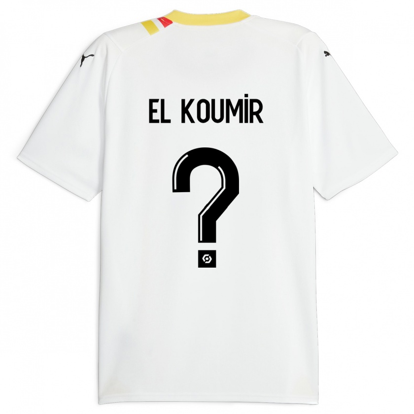 Kandiny Herren Kaïna El Koumir #0 Schwarz Auswärtstrikot Trikot 2023/24 T-Shirt Österreich