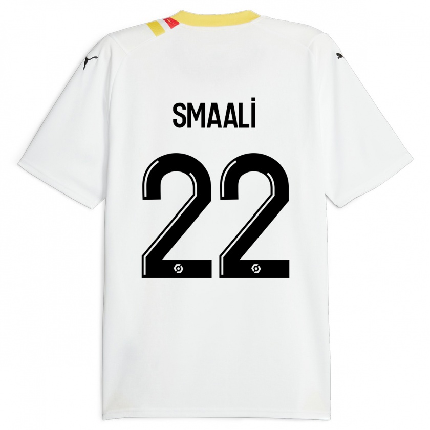 Kandiny Uomo Maglia Emma Smaali #22 Nero Kit Gara Away 2023/24 Maglietta