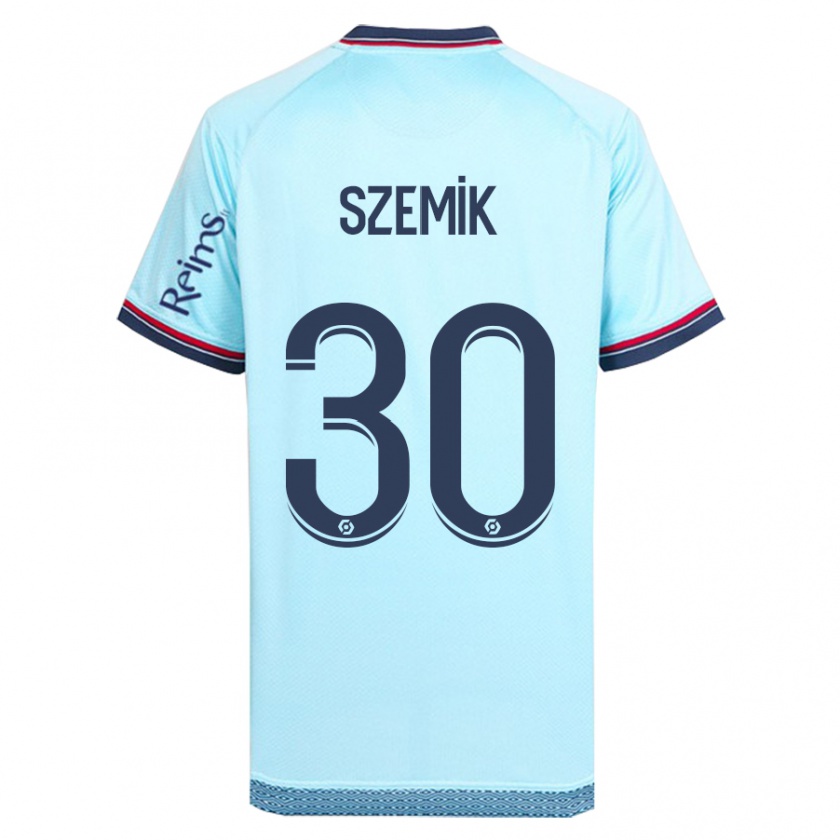 Kandiny Heren Kinga Szemik #30 Hemelsblauw Uitshirt Uittenue 2023/24 T-Shirt België