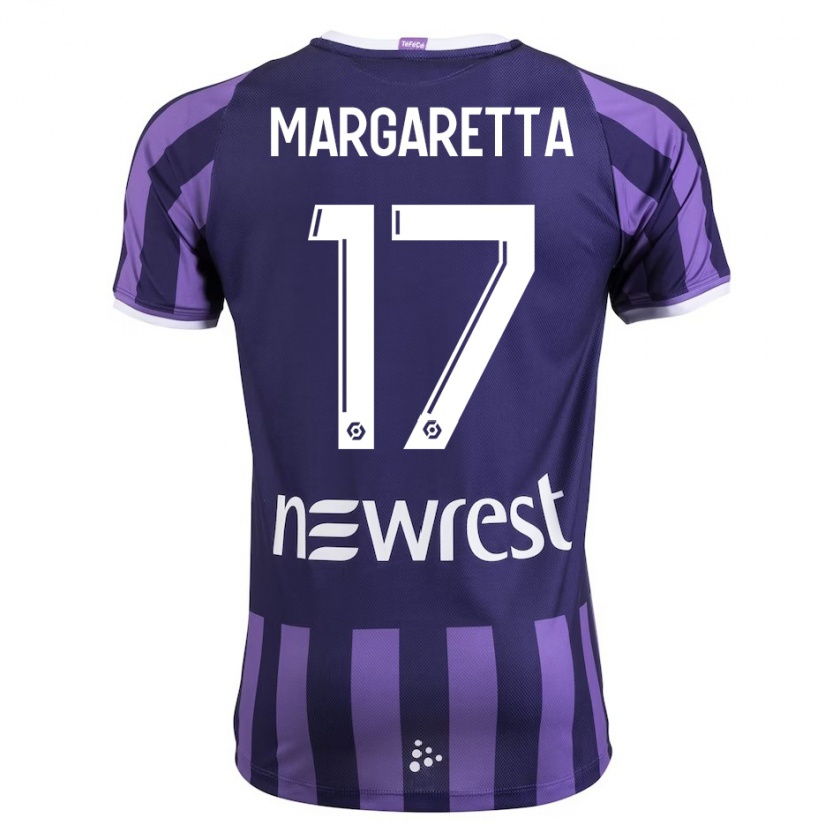 Kandiny Hombre Camiseta Jessica Margaretta #17 Morado 2ª Equipación 2023/24 La Camisa México