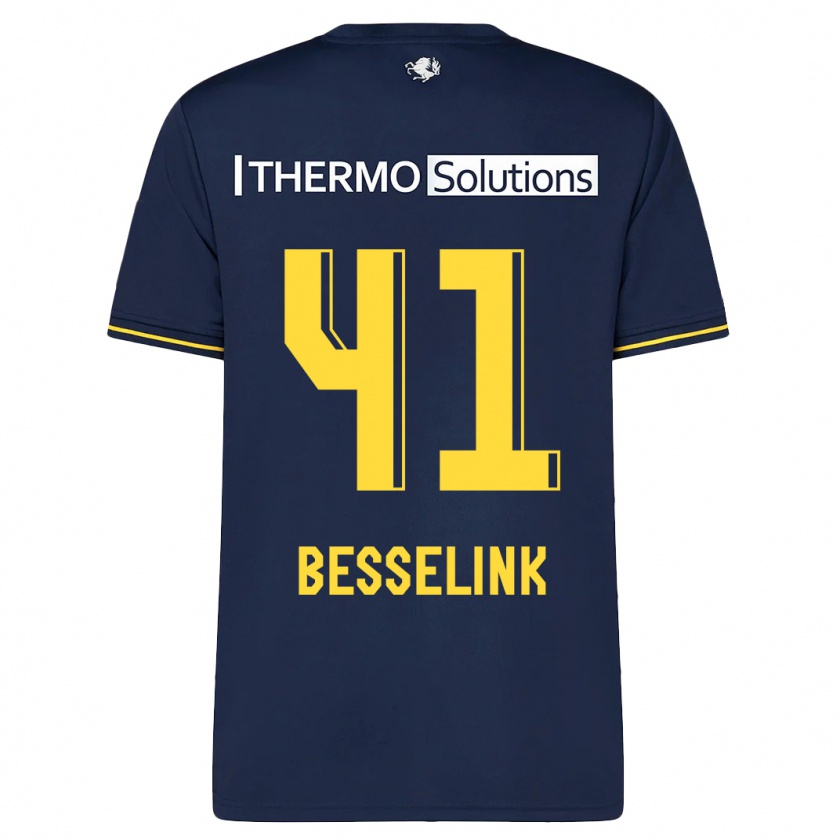 Kandiny Hombre Camiseta Gijs Besselink #41 Armada 2ª Equipación 2023/24 La Camisa