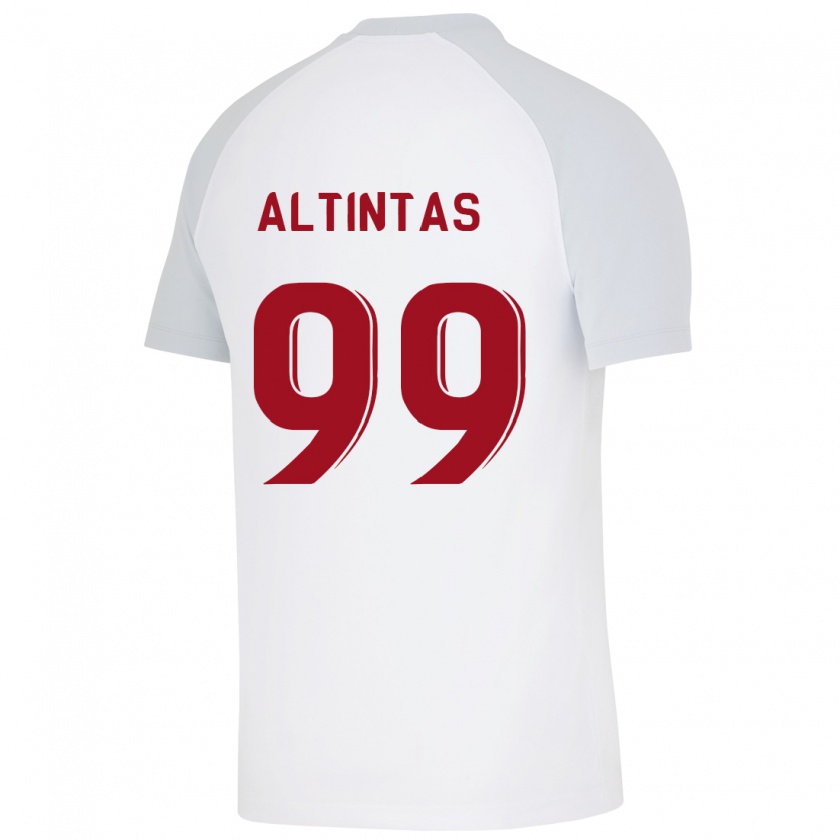 Kandiny Uomo Maglia Benan Altıntaş #99 Bianco Kit Gara Away 2023/24 Maglietta