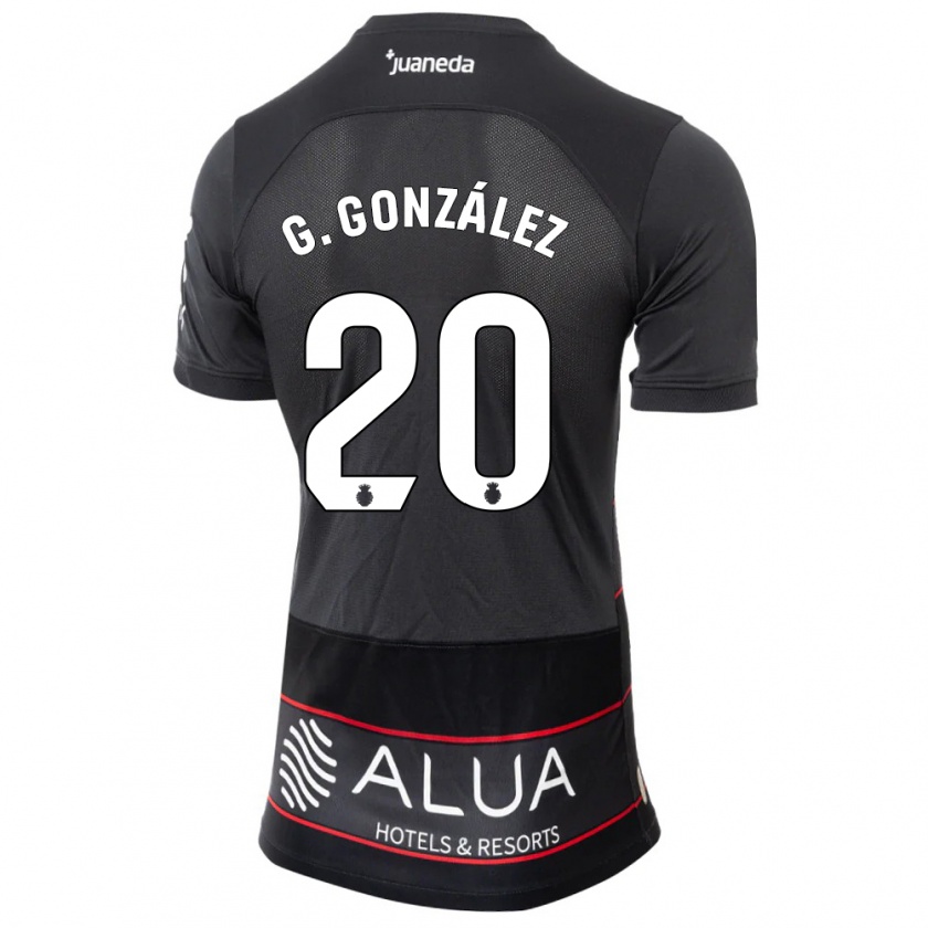 Kandiny Herren Giovanni González #20 Schwarz Auswärtstrikot Trikot 2023/24 T-Shirt Österreich