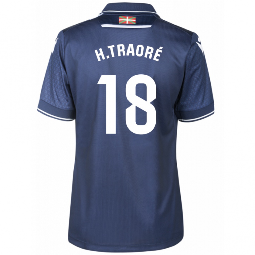 Kandiny Uomo Maglia Hamari Traoré #18 Marina Militare Kit Gara Away 2023/24 Maglietta