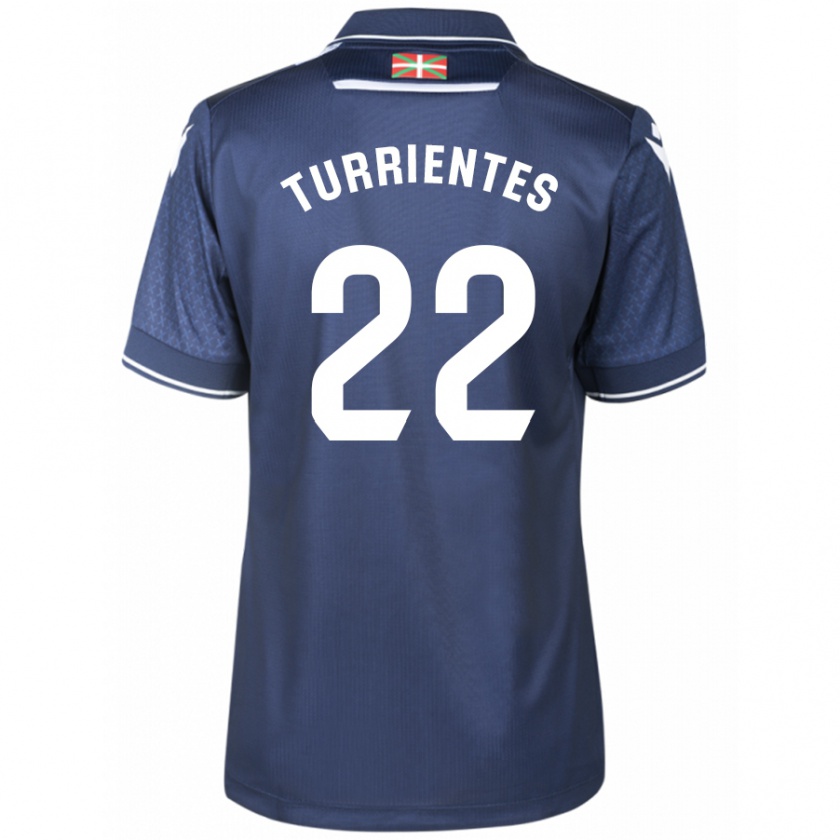 Kandiny Herren Beñat Turrientes #22 Marine Auswärtstrikot Trikot 2023/24 T-Shirt Österreich