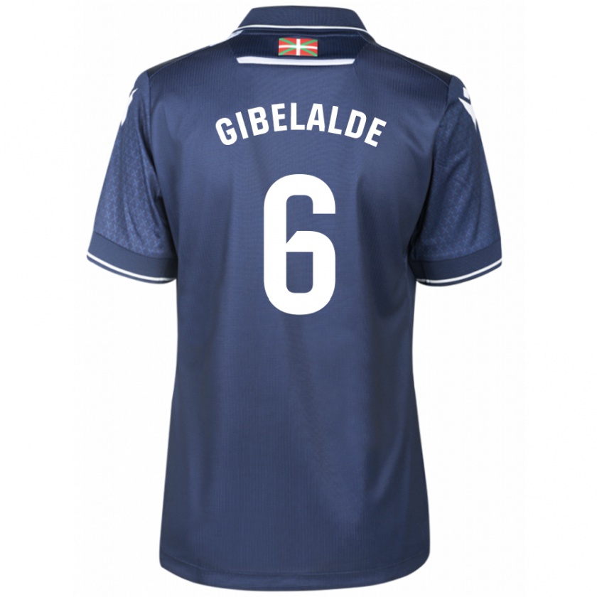 Kandiny Uomo Maglia Manex Gibelalde #6 Marina Militare Kit Gara Away 2023/24 Maglietta