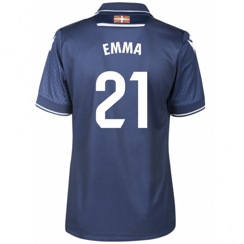 Kandiny Herren Emma Ramirez Gorgoso #21 Marine Auswärtstrikot Trikot 2023/24 T-Shirt Österreich