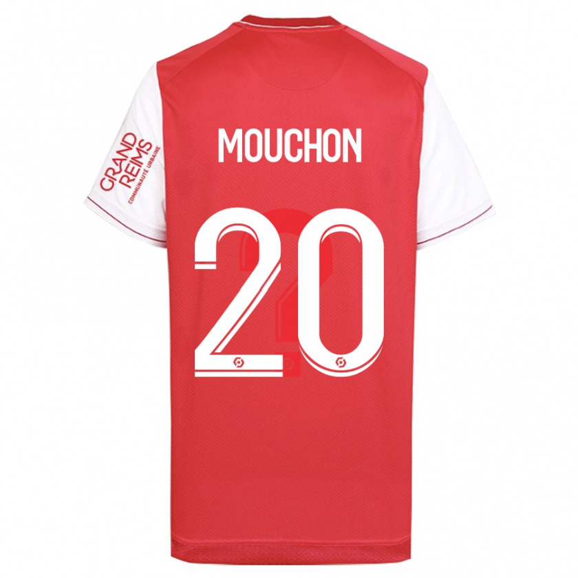 Kandiny Mujer Camiseta Noemie Mouchon #20 Rojo 1ª Equipación 2023/24 La Camisa