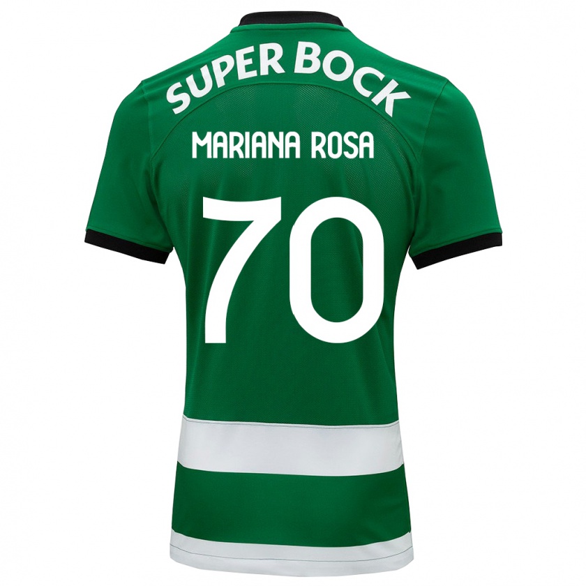 Kandiny Donna Maglia Mariana Silva Pinto Vilaça Da Rosa #70 Verde Kit Gara Home 2023/24 Maglietta