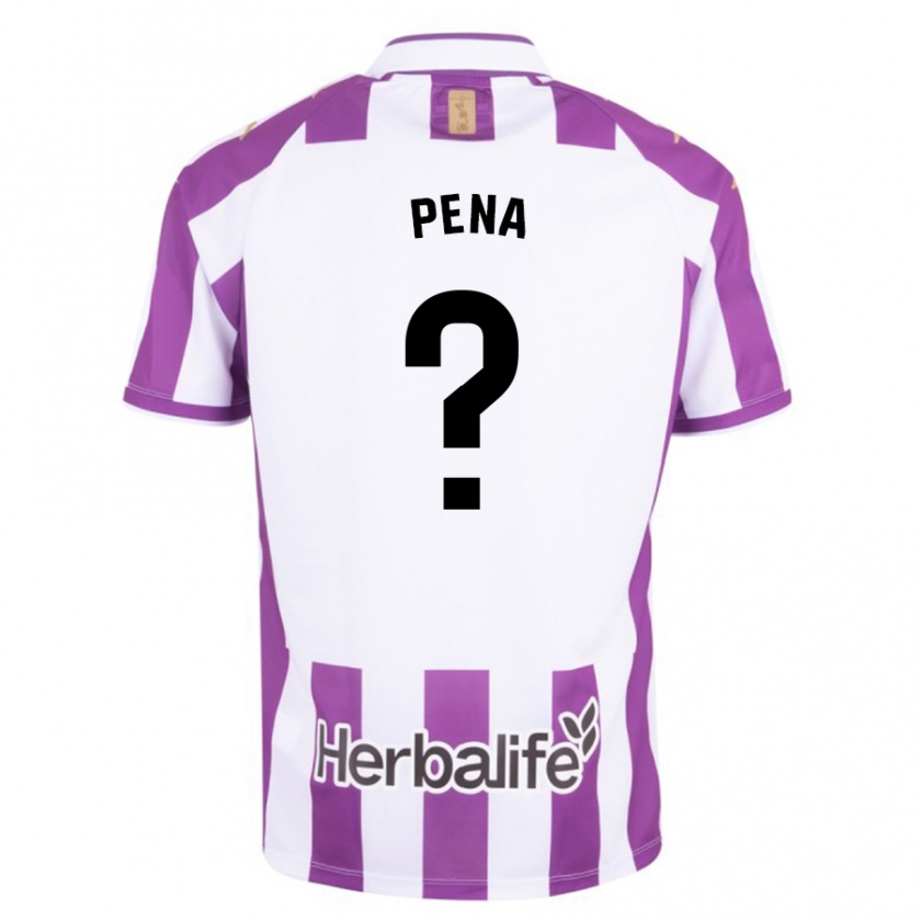 Kandiny Dames Enrique Peña #0 Paars Thuisshirt Thuistenue 2023/24 T-Shirt België