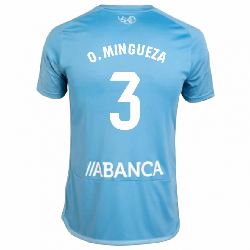 Kandiny Dames Óscar Mingueza #3 Blauw Thuisshirt Thuistenue 2023/24 T-Shirt België