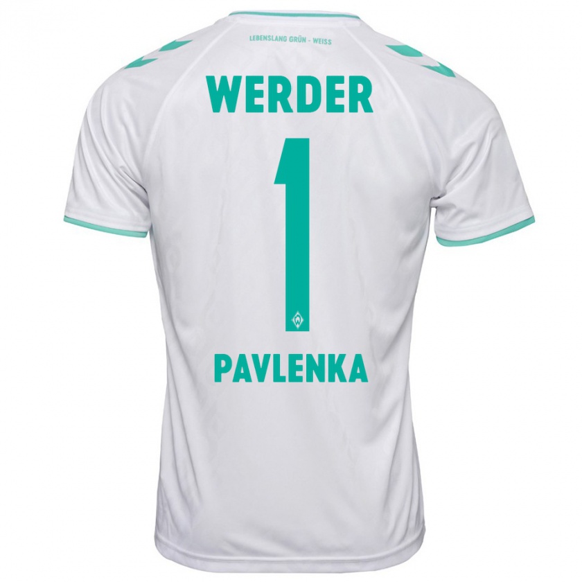 Kandiny Damen Jiri Pavlenka #1 Weiß Auswärtstrikot Trikot 2023/24 T-Shirt Österreich