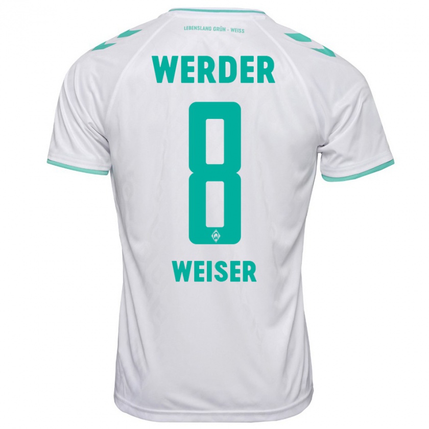 Kandiny Damen Mitchell Weiser #8 Weiß Auswärtstrikot Trikot 2023/24 T-Shirt Österreich