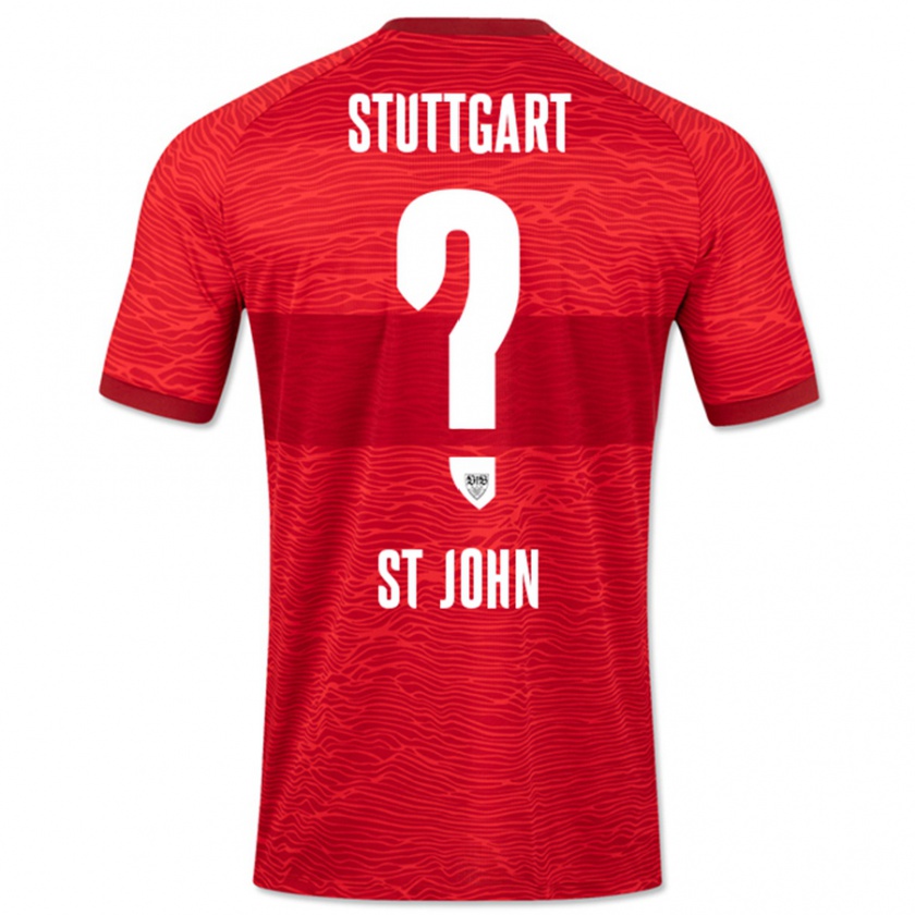 Kandiny Damen Rawley St. John #0 Rot Auswärtstrikot Trikot 2023/24 T-Shirt Österreich