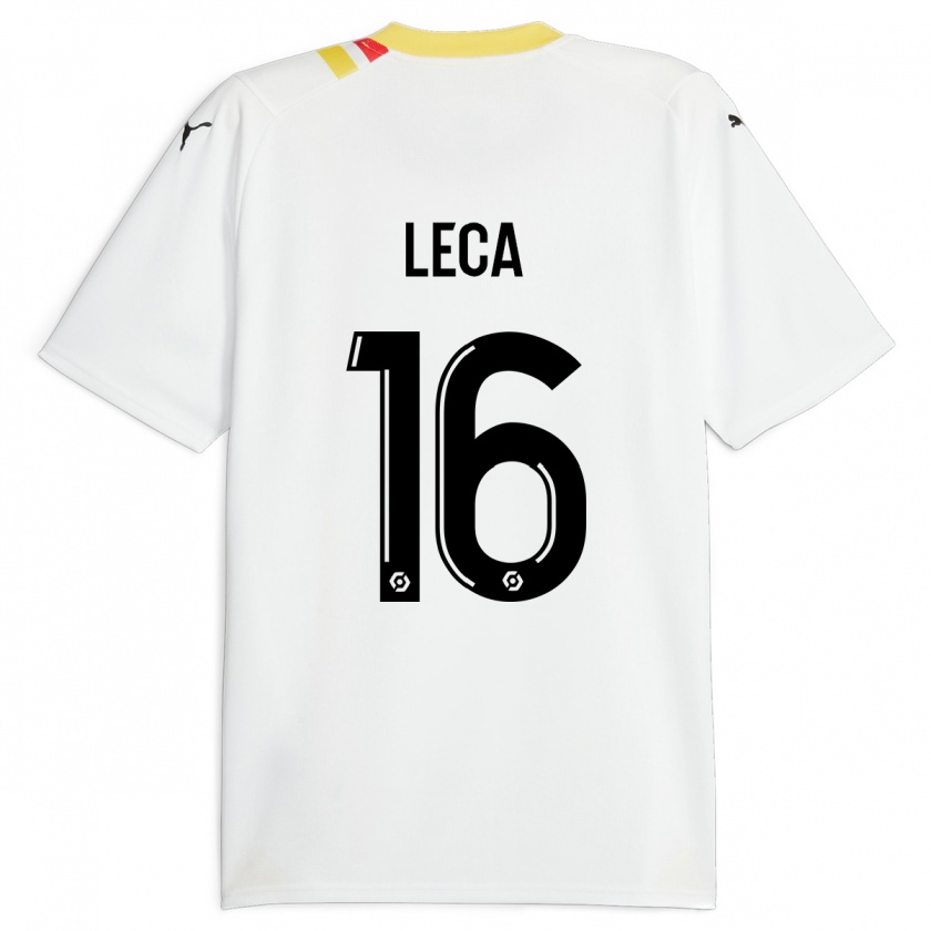 Kandiny Donna Maglia Jean-Louis Leca #16 Nero Kit Gara Away 2023/24 Maglietta