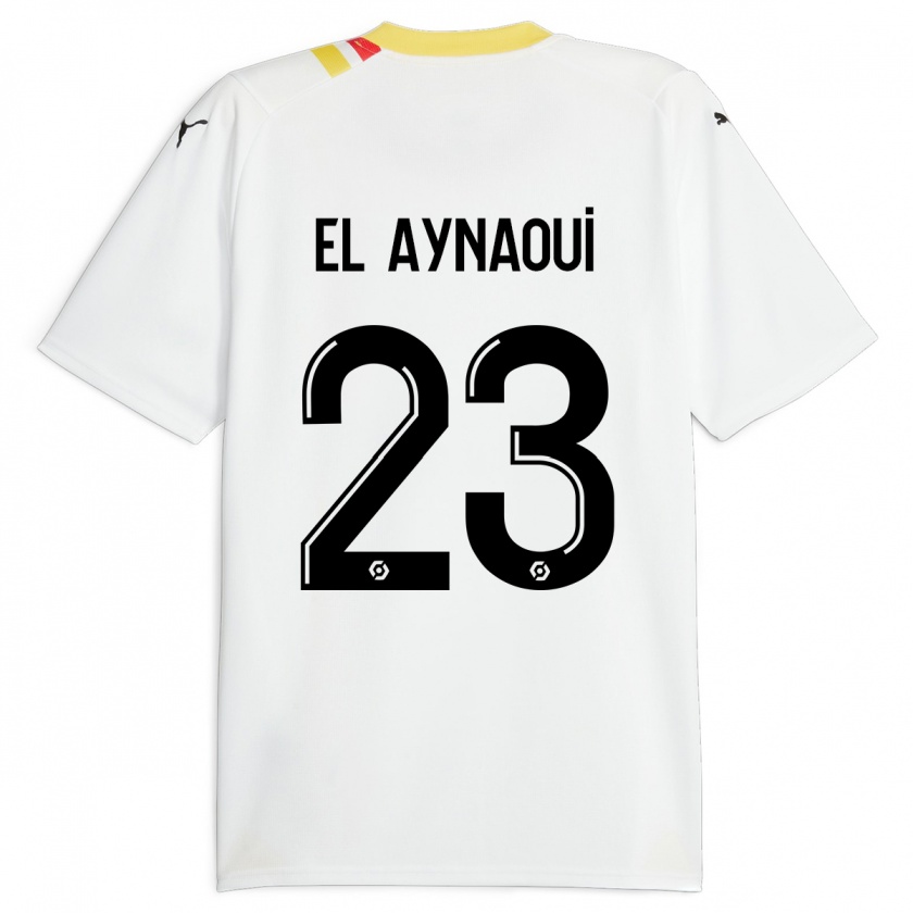 Kandiny Donna Maglia Neil El Aynaoui #23 Nero Kit Gara Away 2023/24 Maglietta